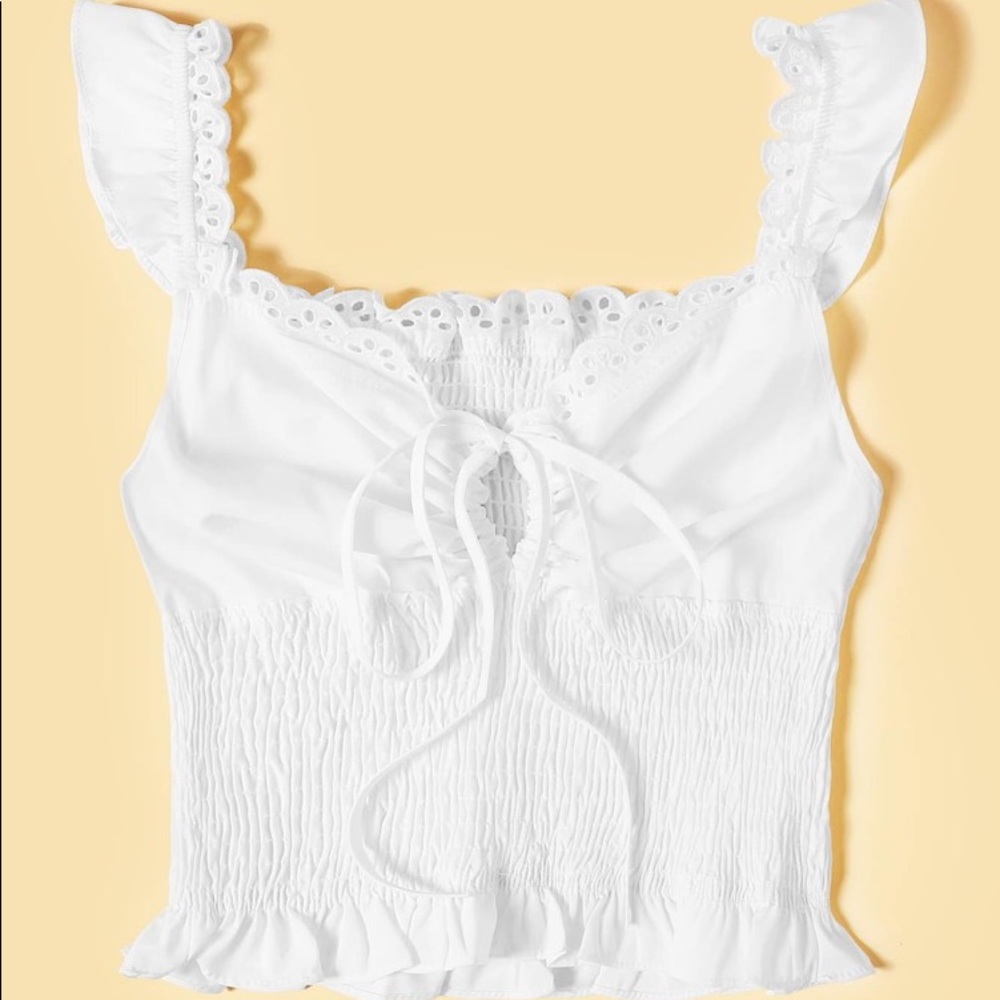 Shein white tank top